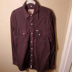 Mens Large Rafter Cowboy Collection  Shirt